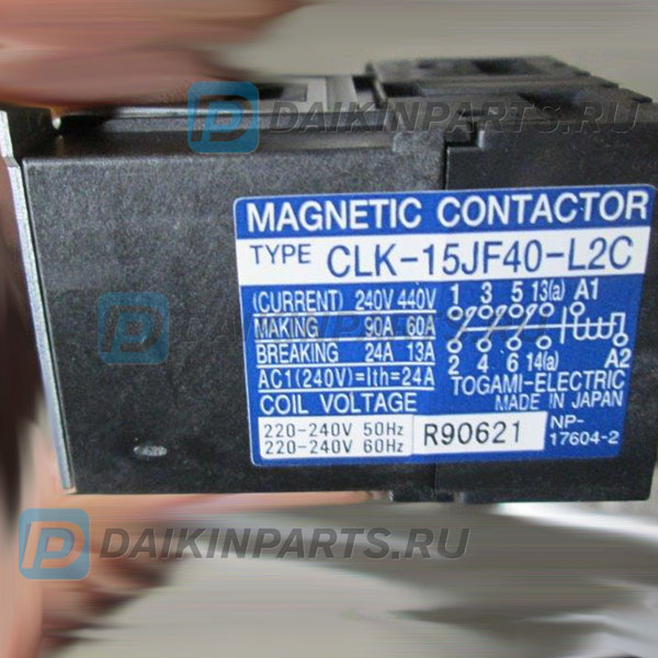 Контактор CLK-15JF40-L2 AC 220-240V (1061060)