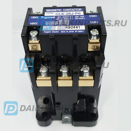 Контактор CLK-26J-P6 (138597J, 1385975, 1314081, 131408J) фото 2