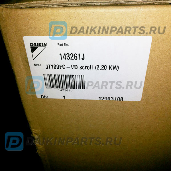 Компрессор Daikin JT100FCVDK (1617021)