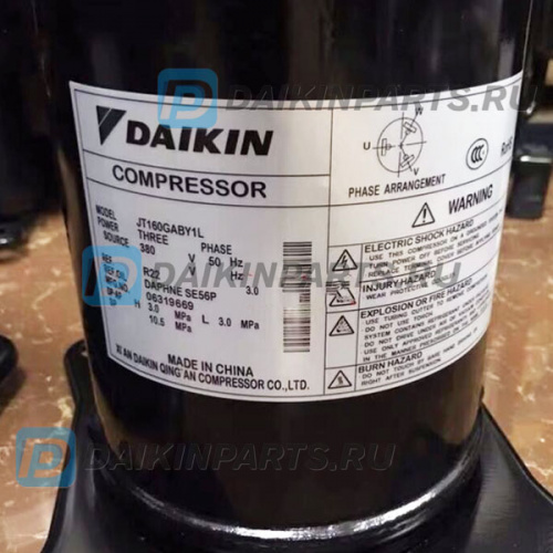 Компрессор Daikin JT160GABY1 (4003926) фото 2