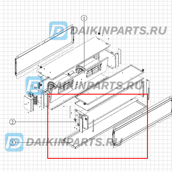 301308P DRAIN PAN FWB02A-03A-04A