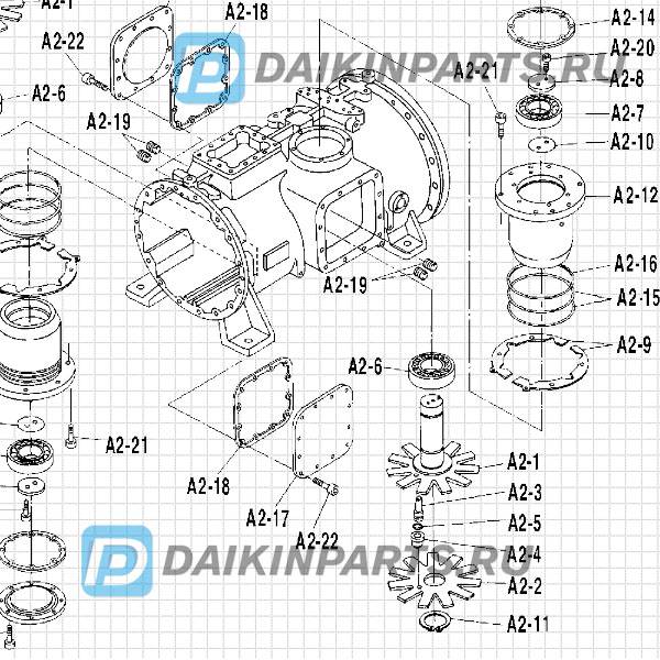 5018780 ROTOR 125kW FR3BL
