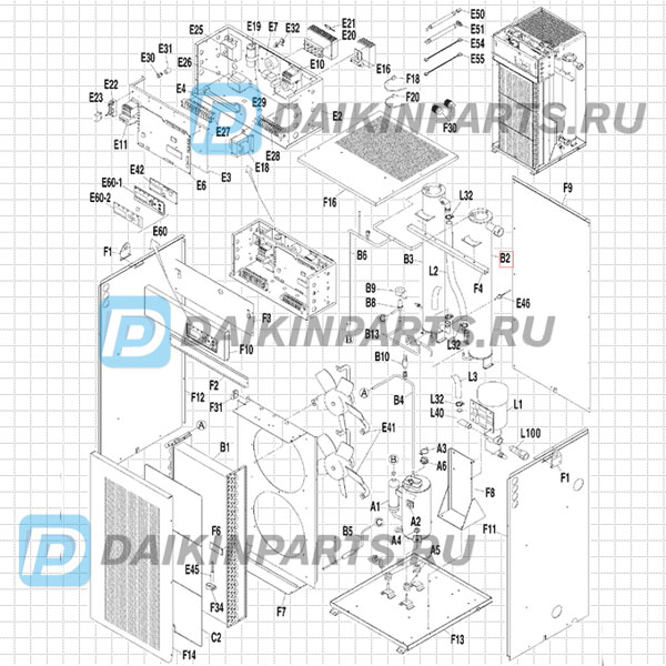 1039537 EVAPORATOR ASSY ACR-AKZ306-D41(1)