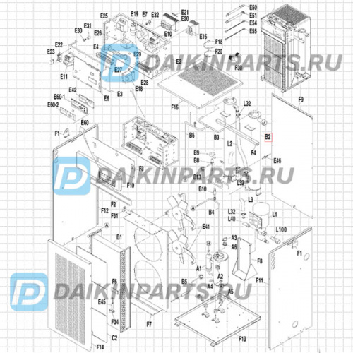 1039544 EVAPORATOR ASSY ACR-AKZ306-D41(2)