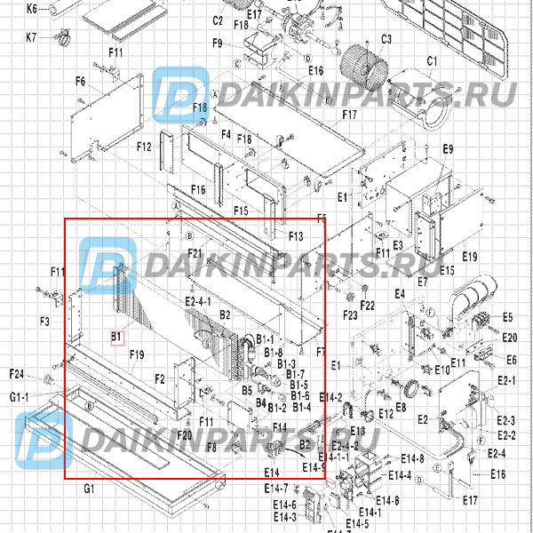 1259317 EVAPORATOR CDX25J