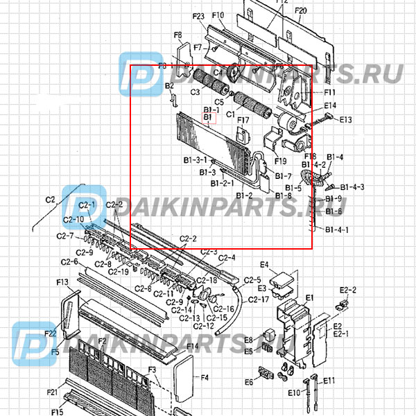 0769912 EVAPORATOR ASSY FAYJ