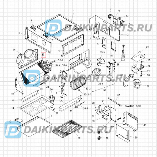 0372767 EVAPORATOR ASSY CRB-FHYB100F