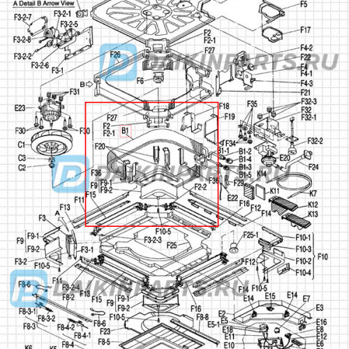 0906836 EVAPORATOR ASSY CRB-FUY80F