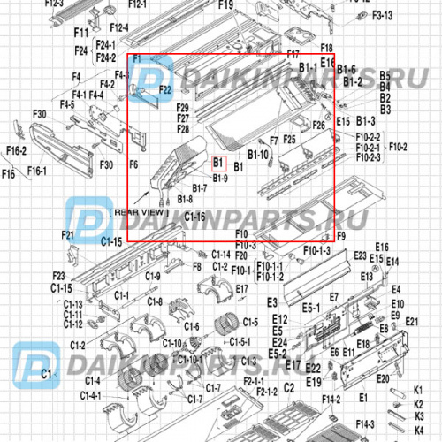 141921J EVAPORATOR ASSY