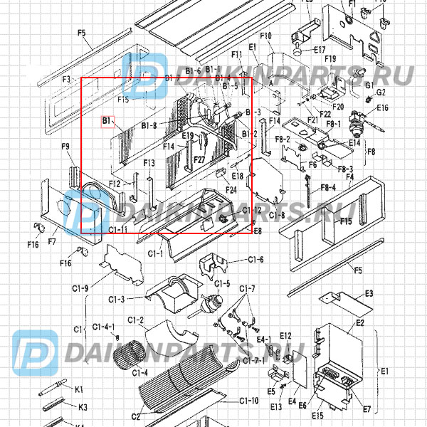 214843P EVAPORATOR CRB-FXYB20K