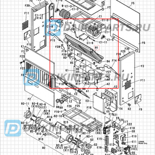 0758796 EVAPORATOR US8GE