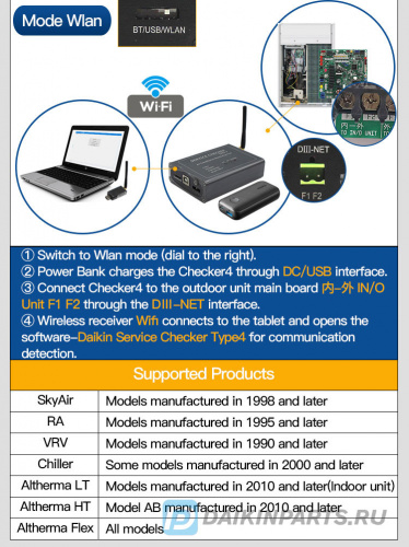 Сервисный чекер Daikin SERVICE CHECKER TYPE4 (NEW) фото 10